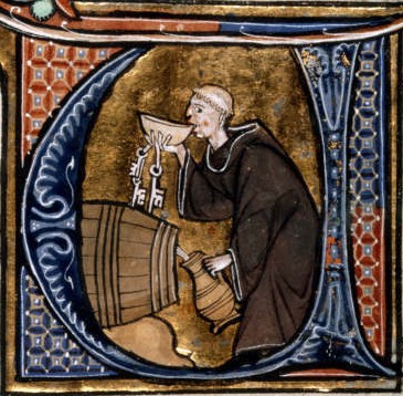 A Monk ca 1275  by Aldobrandino of Siena Li Livres dou Sante  British Library